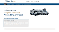 Desktop Screenshot of caravanaszubeldia.com