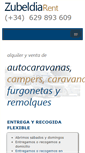 Mobile Screenshot of caravanaszubeldia.com