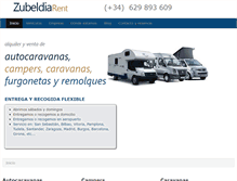 Tablet Screenshot of caravanaszubeldia.com